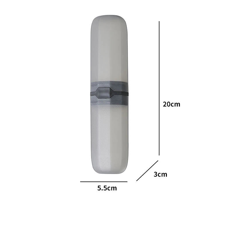 Portable Toothpaste Toothbrush Protect Holder Case Travel Camping Storage Box Protect Toothbrush Toothpaste from Dirt 2030