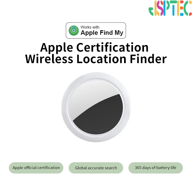 Smart Bluetooth GPS Anti-Lose Tracker Sound Locate Msg Reminder Alarm for Keys Wallets Pets Compatible iOS Android