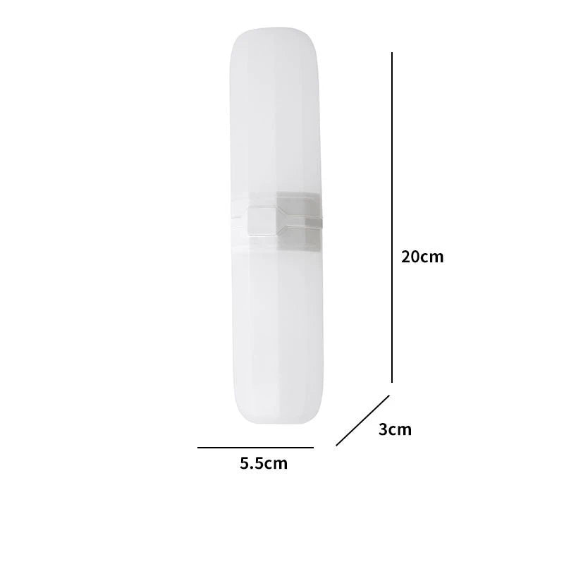 Portable Toothpaste Toothbrush Protect Holder Case Travel Camping Storage Box Protect Toothbrush Toothpaste from Dirt 2030