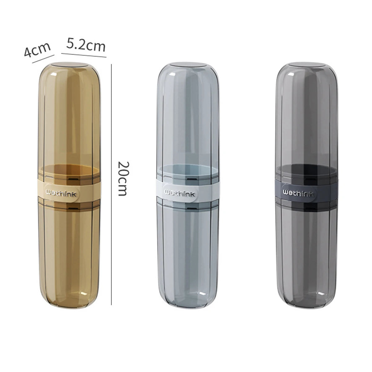 Portable Toothpaste Toothbrush Protect Holder Case Travel Camping Storage Box Protect Toothbrush Toothpaste from Dirt 2030