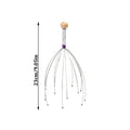 Octopus Head Massager Scratching Scalp Relaxation Relief Body Massager Scratcher Relieves Tension Health Care Tools Random Color